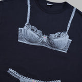 trompe l'oeil tall tee VAQ11T019- WB VAQUERA 