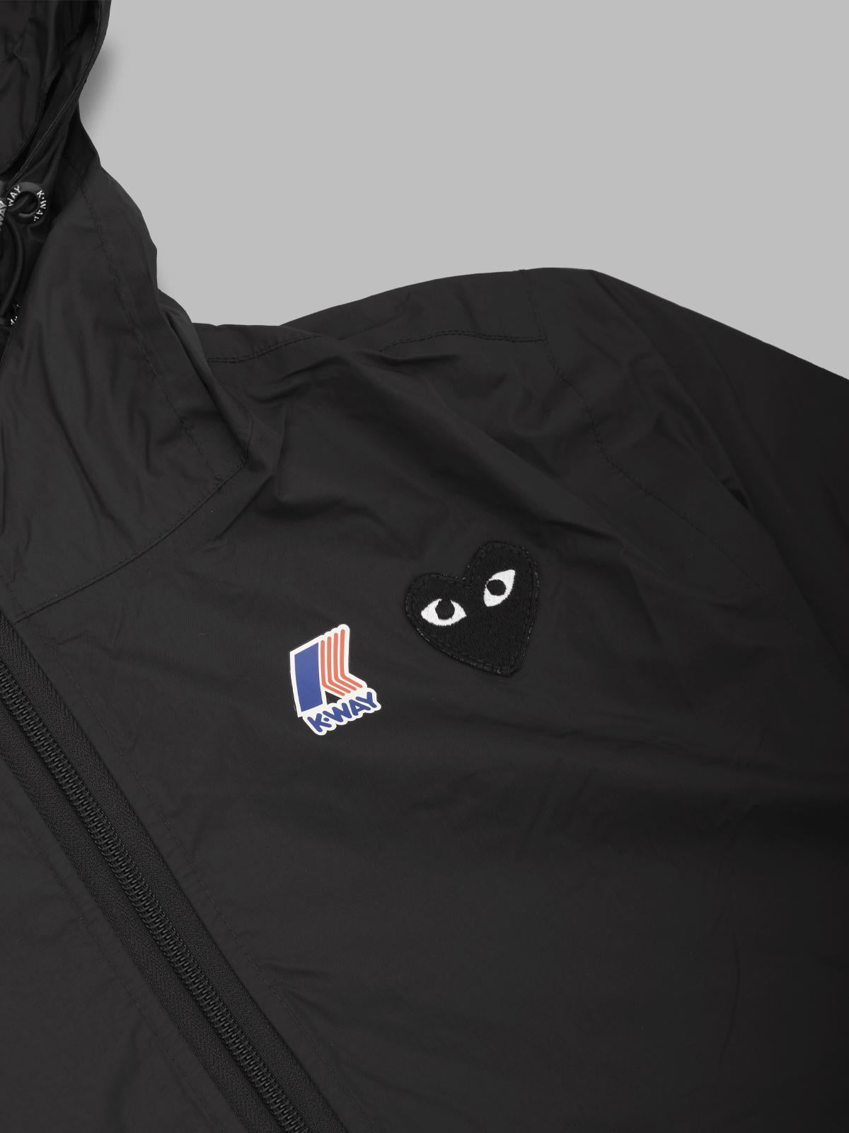 jacket with black emblem AZ-J507-051 BK COMME DES GARÇONS PLAY 