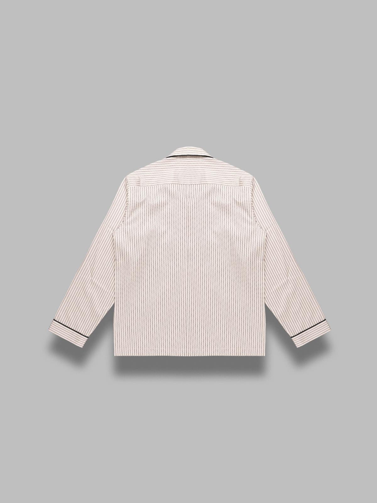 sateen pyjamas shirt ST-SHIRT-LS-406- BRW TEKLA 