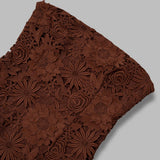 3d lace midi dress 1156242037-BCR1822- 2037 ROTATE 