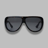 gambia sunglasses - myrrh acetate, olive lens - made in japan PT-6503- BR PORT TANGER 