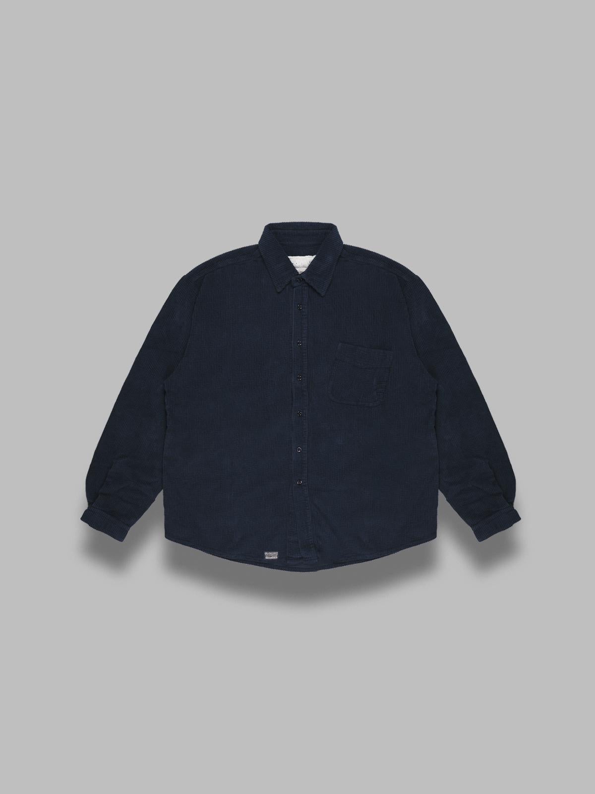 unisex corduroy overshirt woven ERL11B019- NY ERL 