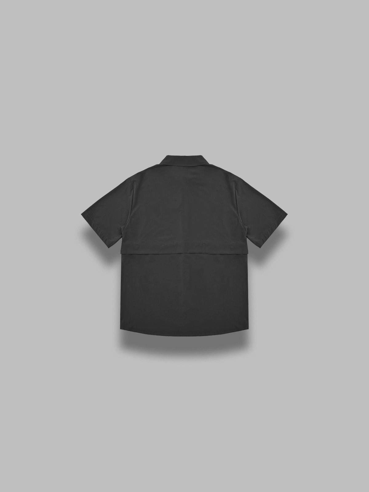 align button up ss shirt SS26109- BLK HIKING PATROL 