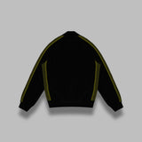 rib collar track jacket RW323- BK NEEDLES 