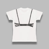 bra t-shirt VAQ10T003- WHT VAQUERA 
