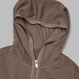 collage gimp hoodie DS01F4233-F- 34 RICK OWENS DRKSHDW 