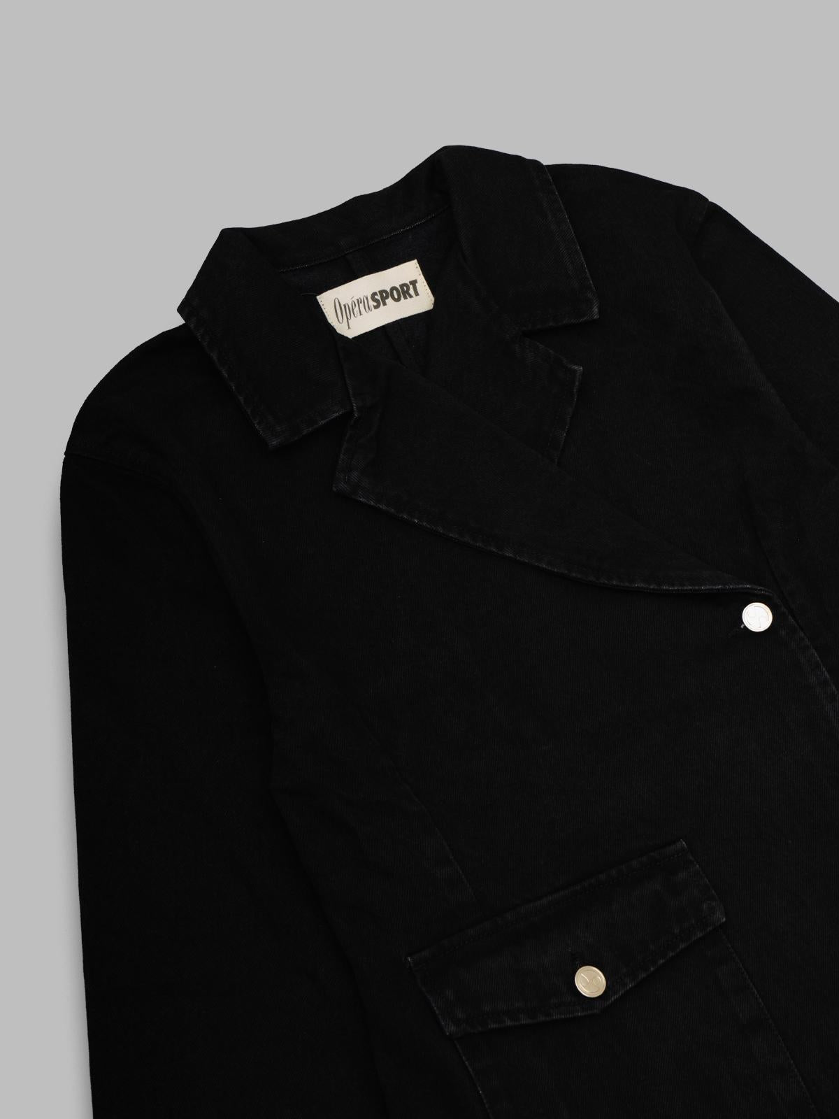 victoria denim blazer K4FE25- BLACK OPÉRASPORT 