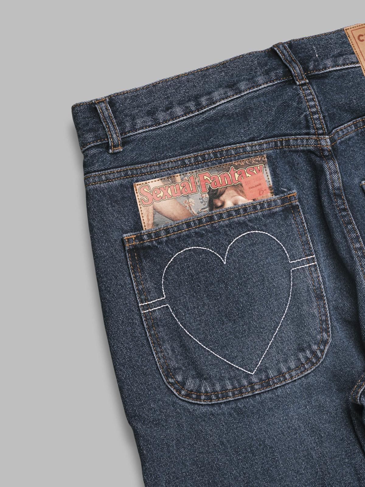 back pocket pleasures denim AW25DP0202- WB CARNE BOLLENTE 