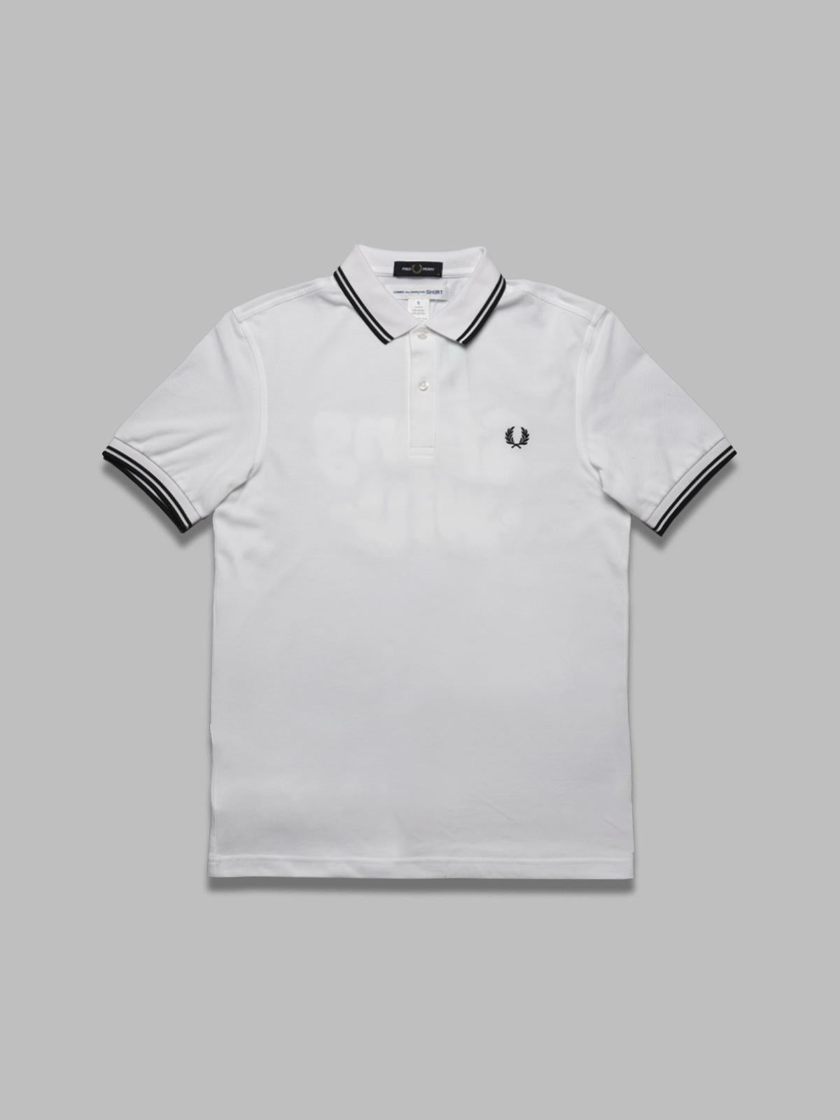 men's polo knit FO-T502-S25- WHT COMME DES GARÇONS SHIRT 