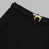 tailoring mini shorts WSK131ACWOV0091- BK99 MARINE SERRE 