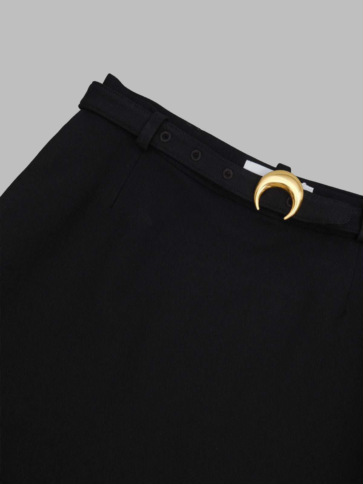 tailoring mini shorts WSK131ACWOV0091- BK99 MARINE SERRE 