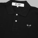 t-shirt black emblem knit AX-T066-051- BK COMME DES GARÇONS PLAY 