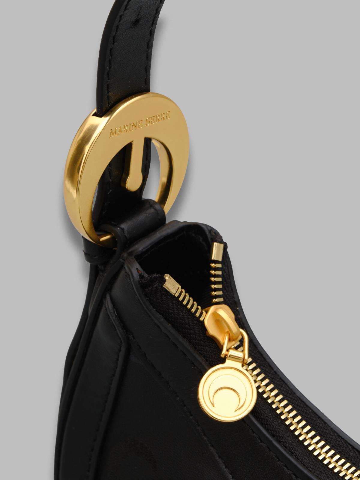 moon canvas eclips mini bag WBA002ARWOV0040- BK99 MARINE SERRE 