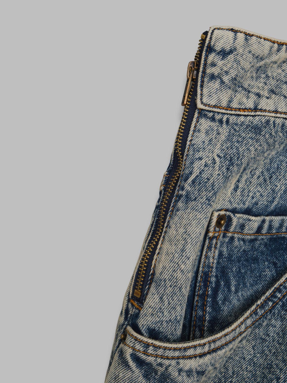 backwards jeans woven VAQ11P007- BL VAQUERA 