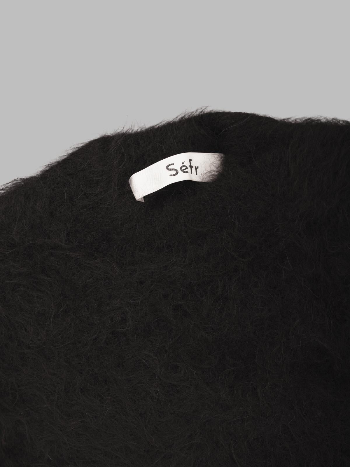 haru sweater MFW24HARU- BLA SÉFR 