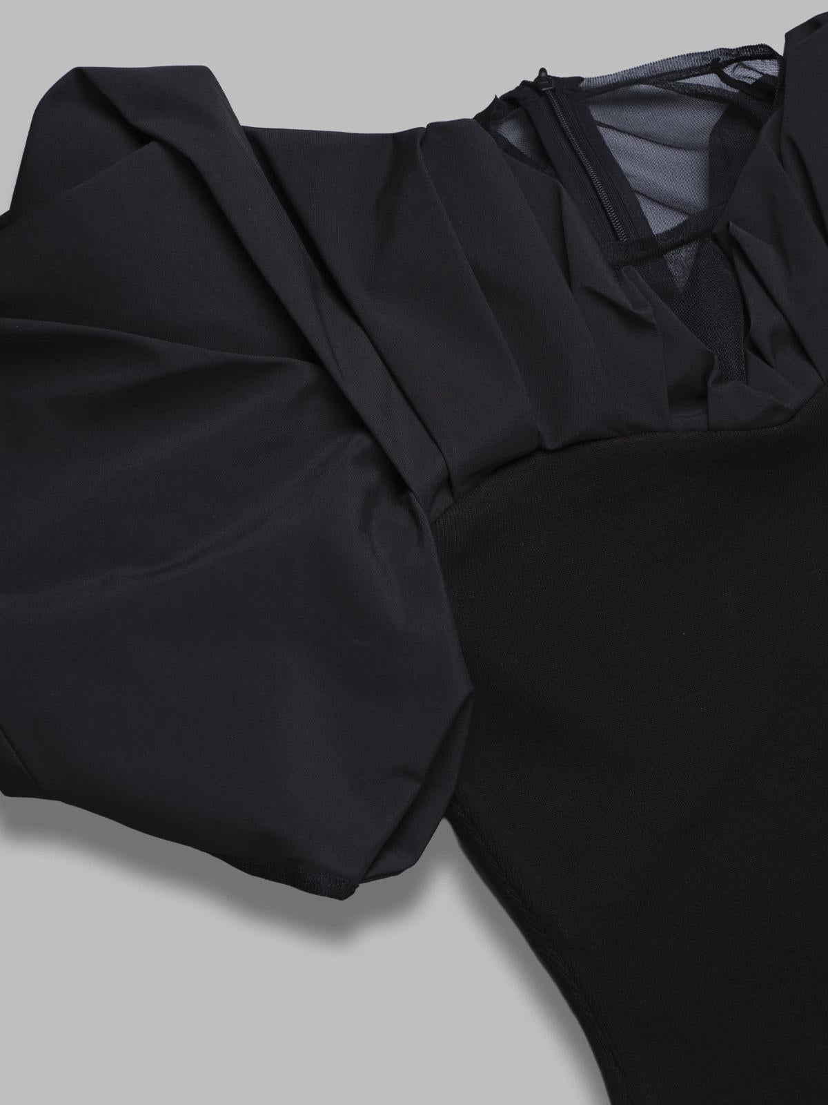 isatis fitted knit dress ISATIS- BL34 ESSENTIEL ANTWERP 