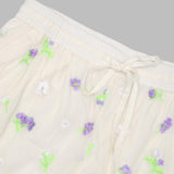 jelena embroidered mini shorts JELENA- J1OW ESSENTIEL ANTWERP 