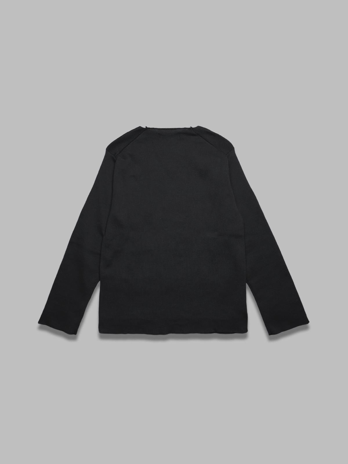 men's shirt knitted FO-N001-S25- BK COMME DES GARÇONS SHIRT 