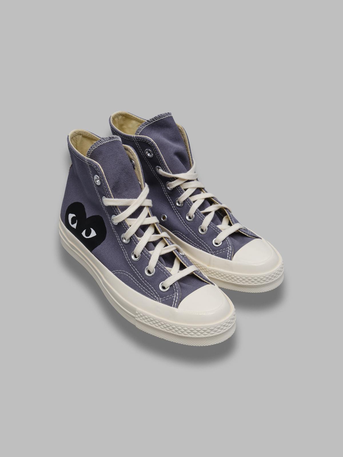 Converse Chuck Taylor All Star 70 High in Grey 171847C- GY COMME DES GARÇONS PLAY 