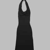 cowl neck maxi dress 250W835 BK MISBHV 