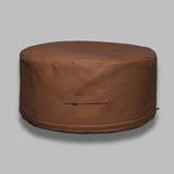 canvas pouf 100% cotton 'dearborn' canvas, 386 g/m² hamilton brown I034757- HZ CARHARTT WIP 