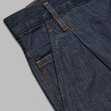 pleated jeans