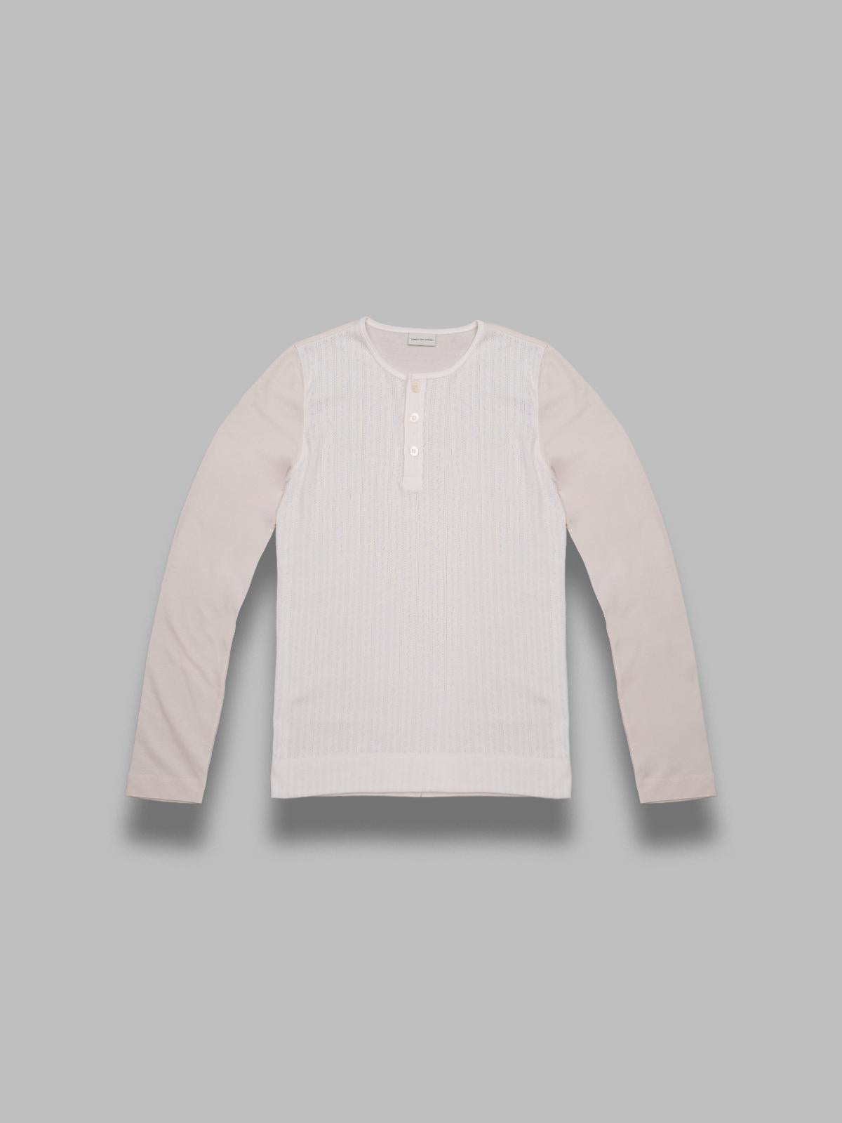 hebton longsleeve t-shirt 021121-3136- 008 DRIES VAN NOTEN 