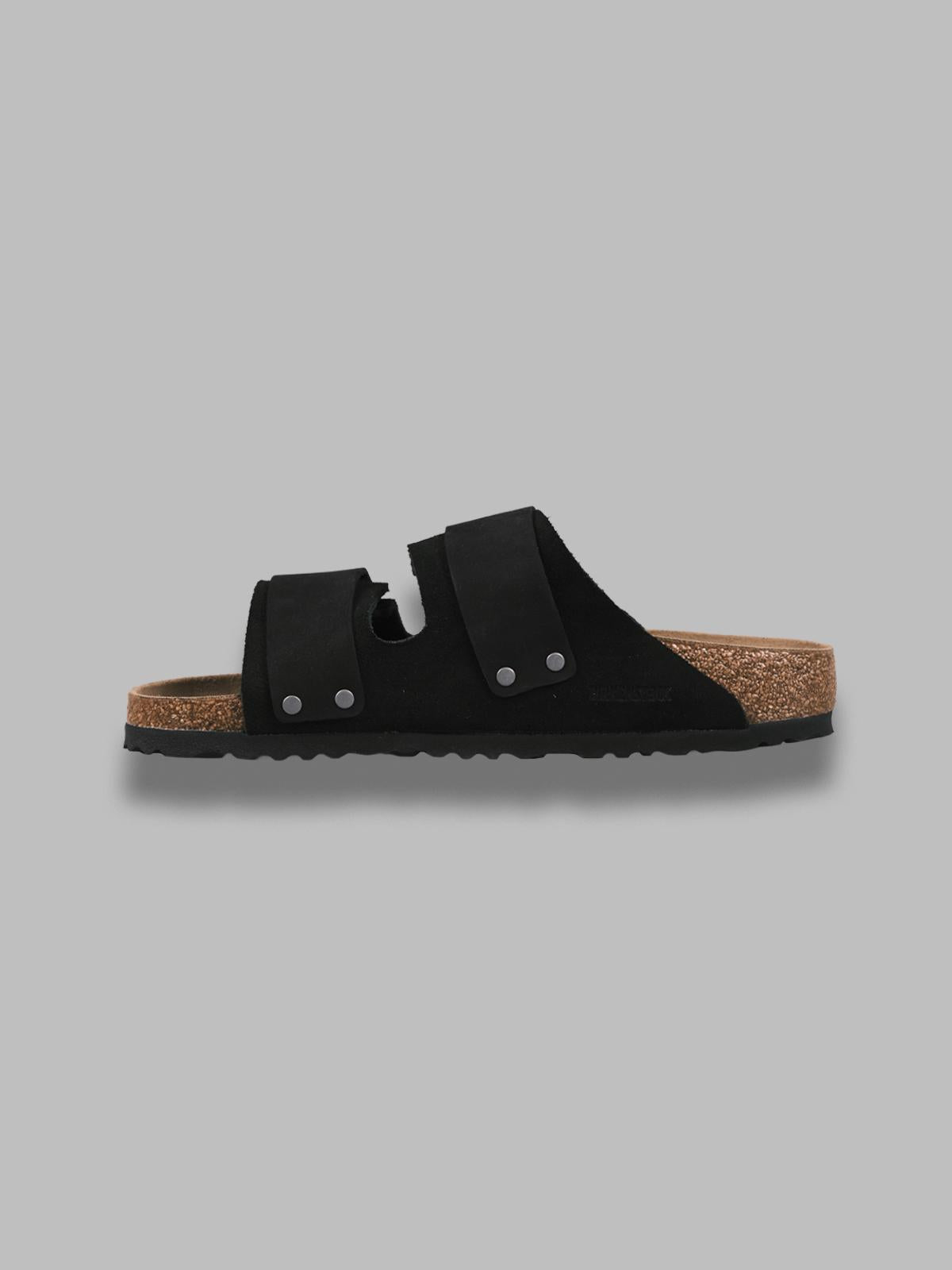 uji black, suede leather/nubuck - calz. s 1024832 BK BIRKENSTOCK 