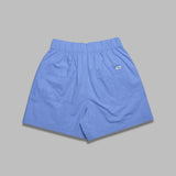poplin pyjamas shorts - cornflower blue - 100% organic cotton - made in portugal