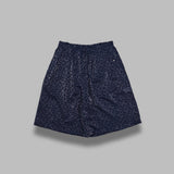 string cowboy h.d. short - rayon leopard jacquard SX276- NYBK NEEDLES 