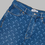 light blue denim bermuda USH004BCDEN0002- BL05 MARINE SERRE 