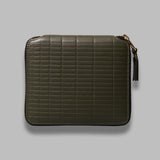 wallet/brick line - 100% pelle made in spain SA2100BK KH COMME DES GARÇONS WALLET 