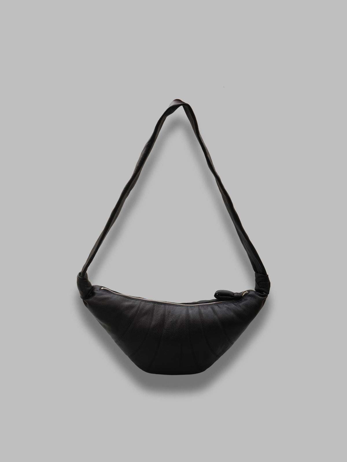 medium croissant bag BG0001-LL0018- BK999 LEMAIRE 