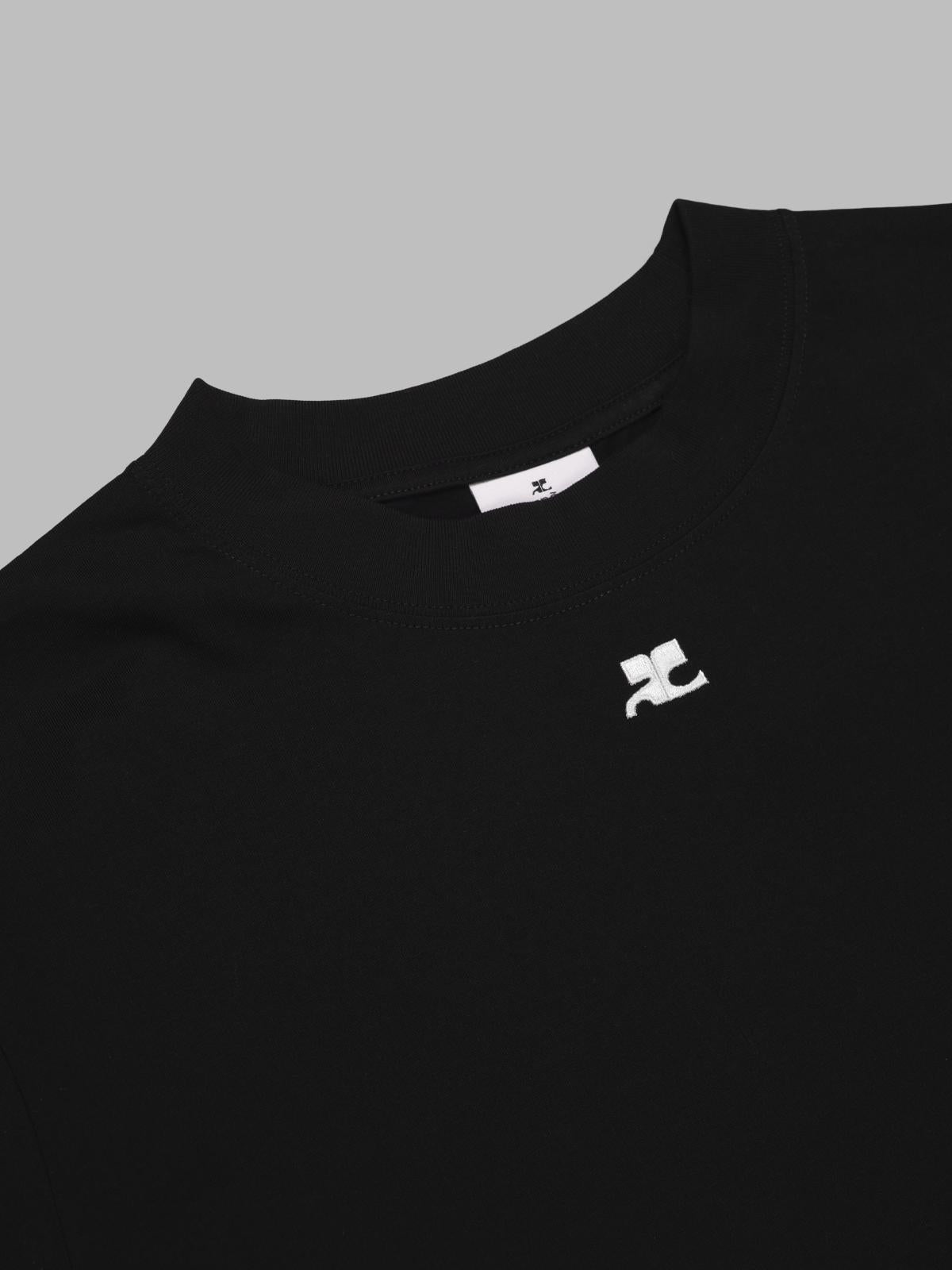 oversized t-shirt 325JTS203JS0233- 9999 COURRÈGES 