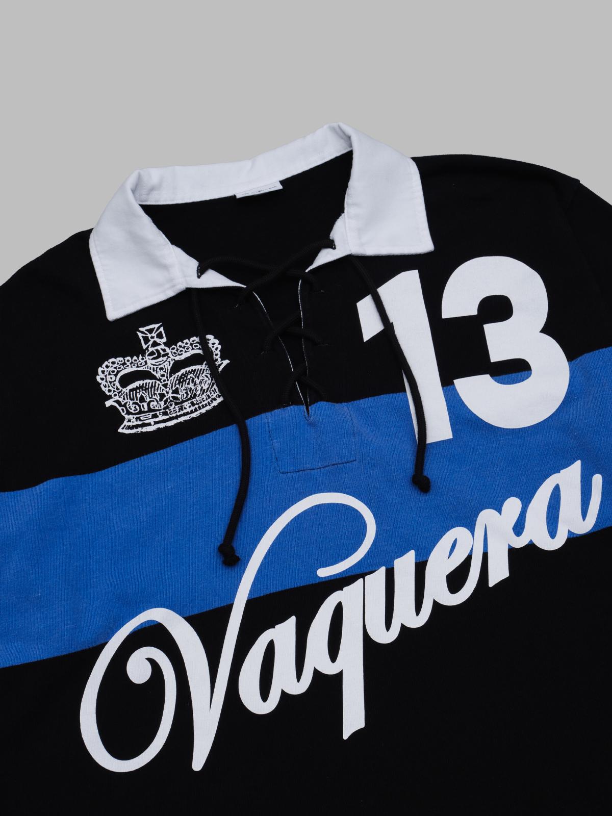 rugby shirt VAQ11T003- BKBL VAQUERA 
