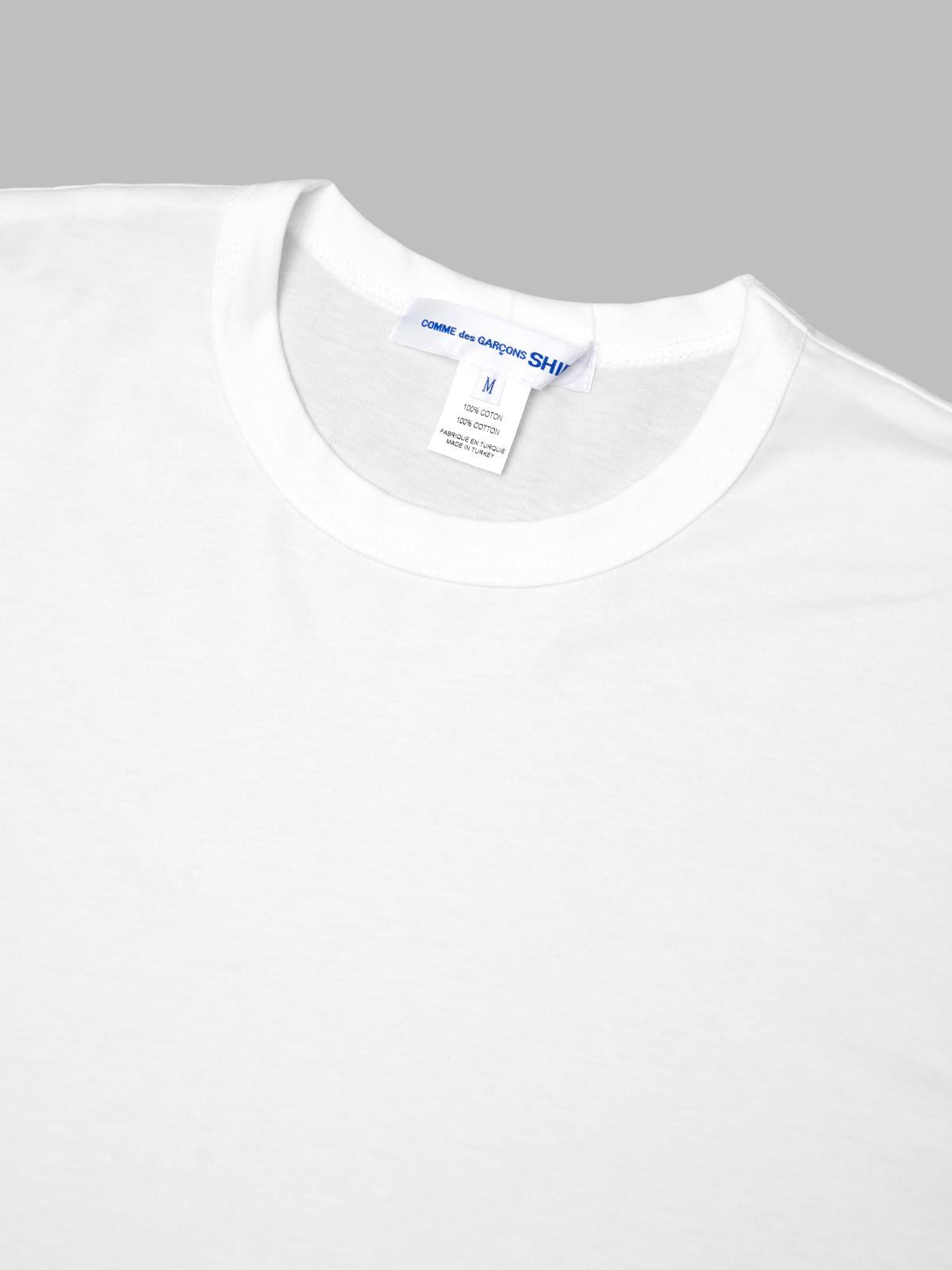 men's t-shirt FQ-T010-S26- WHT COMME DES GARÇONS SHIRT 