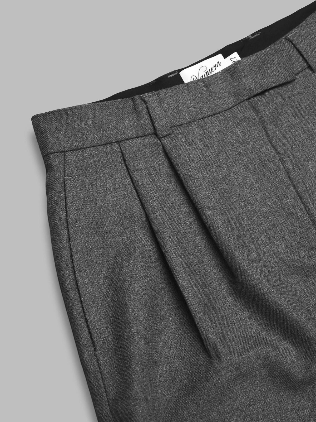 chopped trousers VAQ10P005- DGY VAQUERA 
