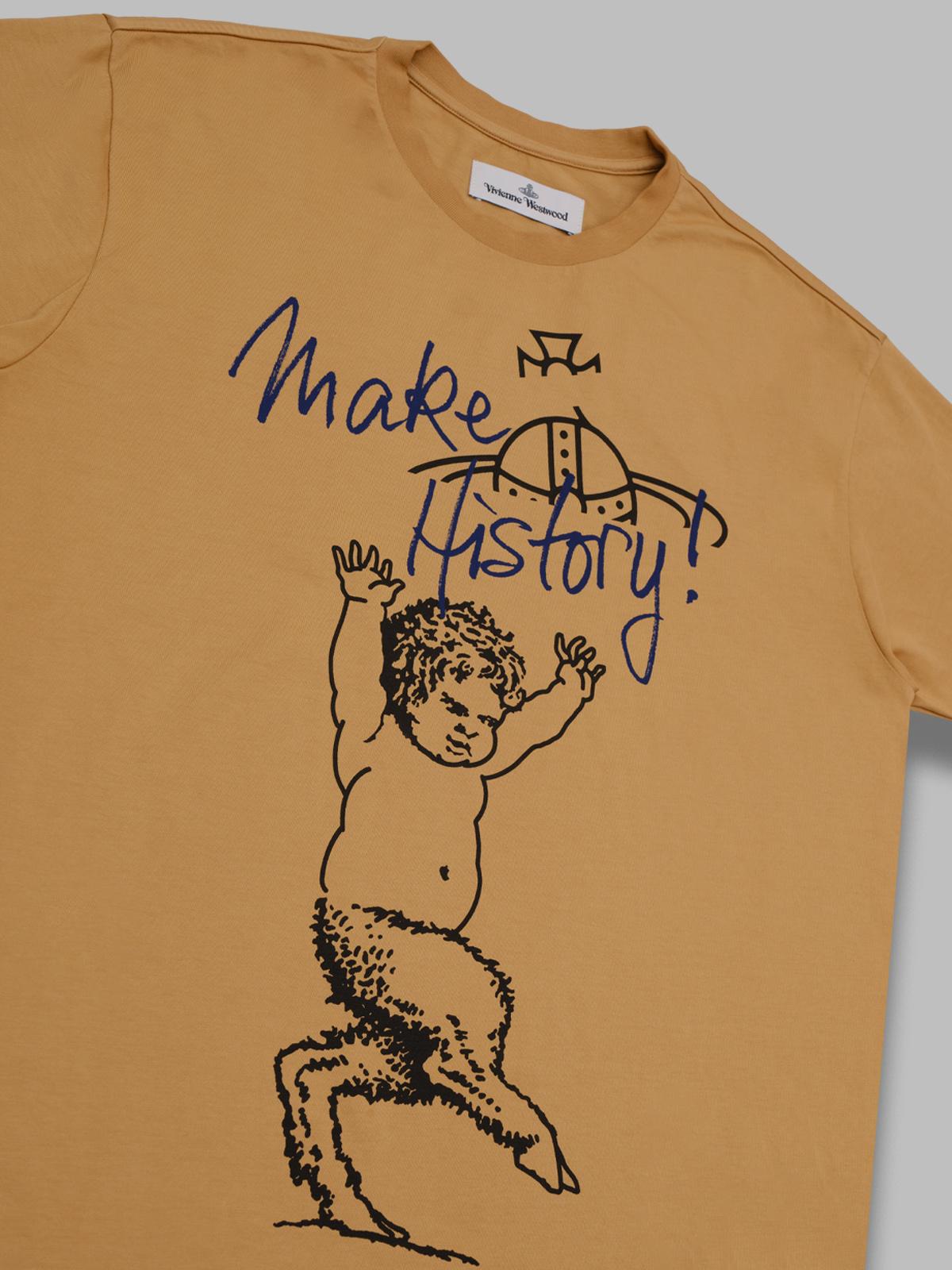 fawn classic t-shirt 3G010048-J001M- G403 VIVIENNE WESTWOOD 