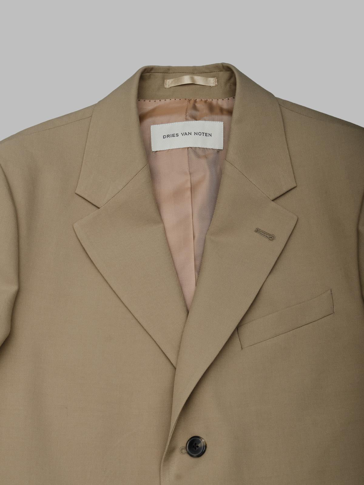 loose fit suit 020302-3249- 801 DRIES VAN NOTEN 