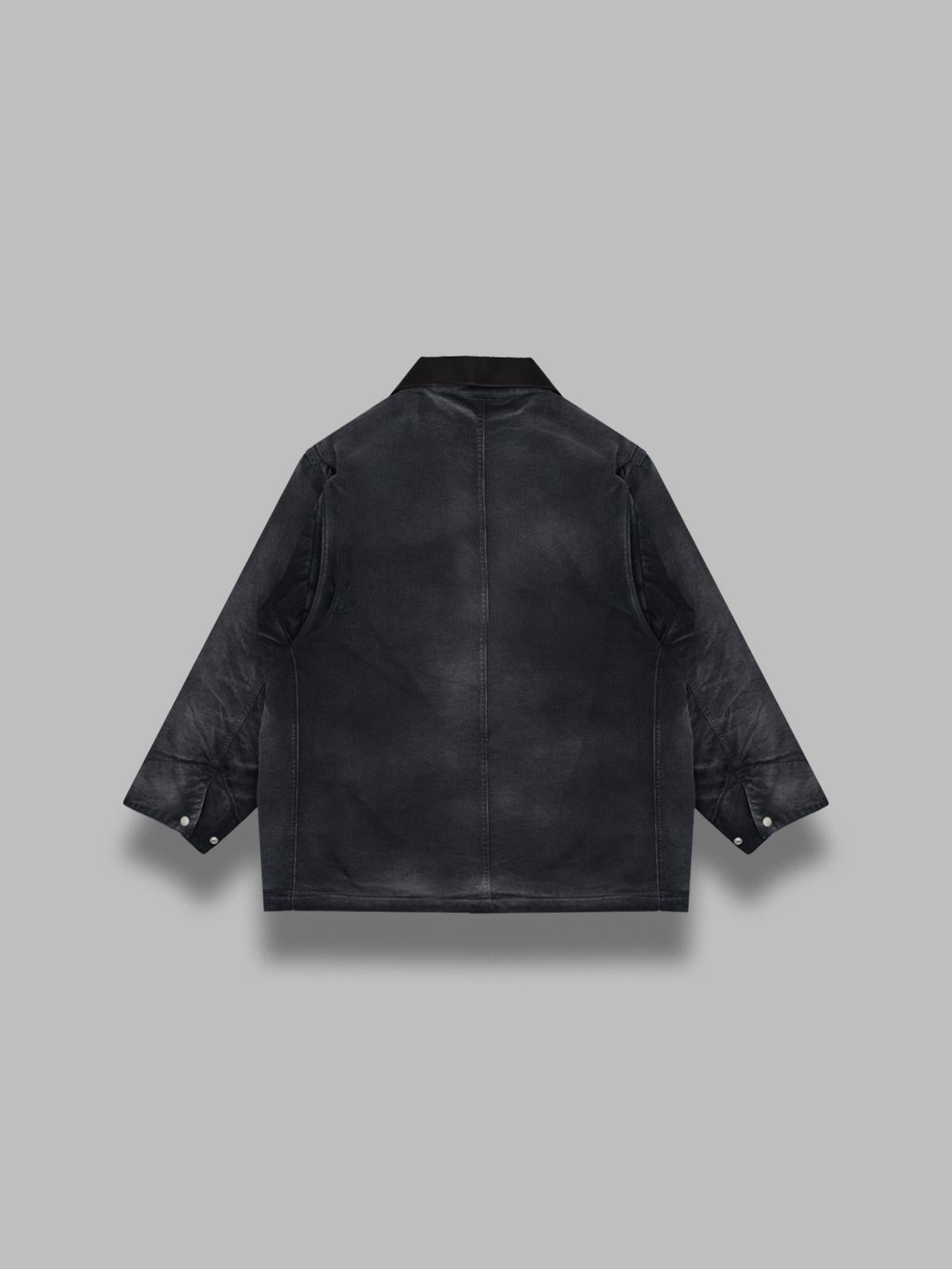 product dyed organic cotton duck blouson A25AB01CD- FB AURALEE 