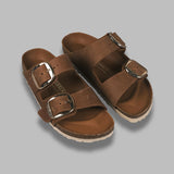 arizona big buckle cognac, oiled leather - calz. s 1011073 CG BIRKENSTOCK 