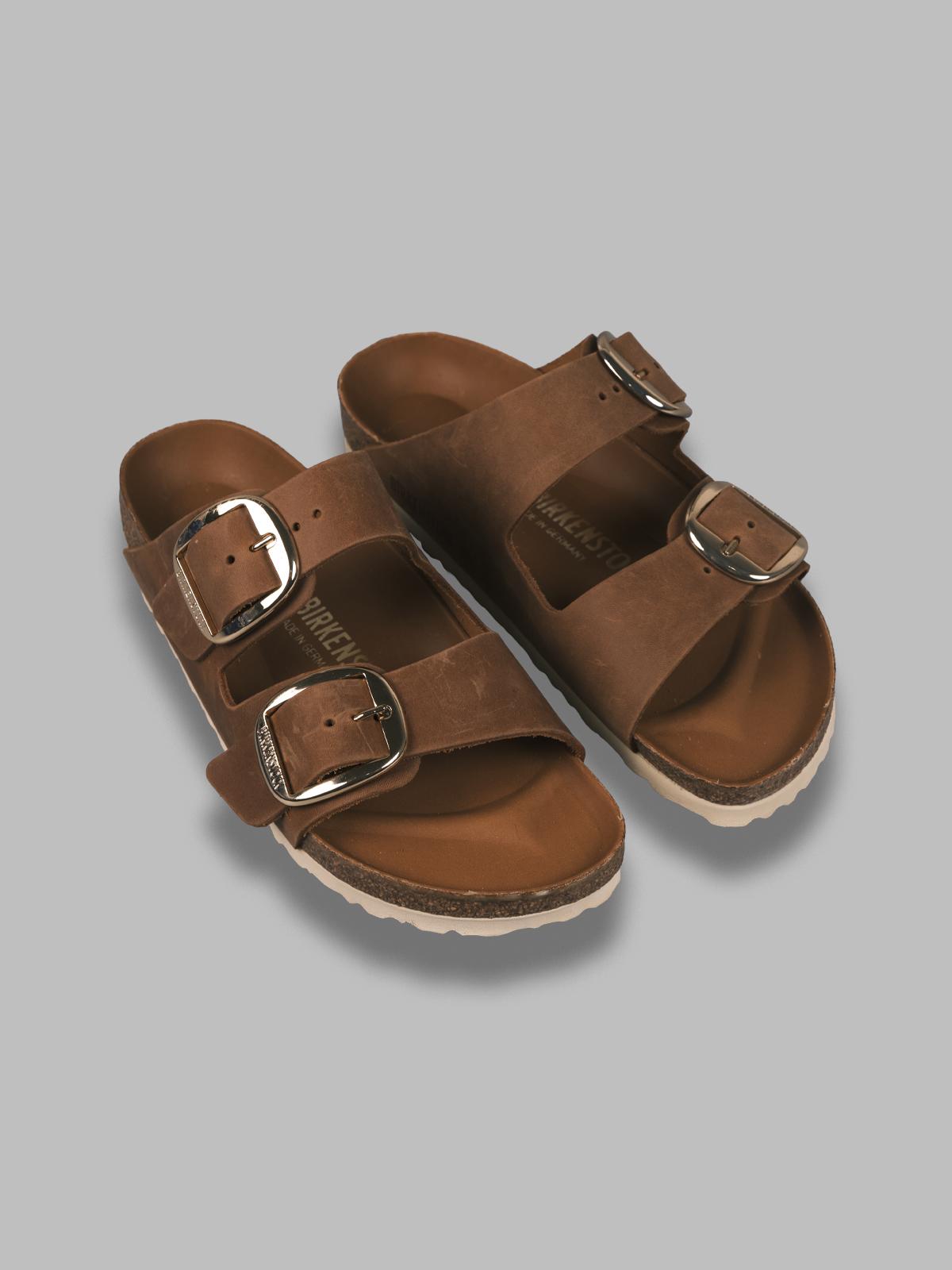 arizona big buckle cognac, oiled leather - calz. s 1011073 CG BIRKENSTOCK 