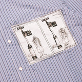 men's shirt HP-B009-W25- BLWH COMME DES GARÇONS HOMME 