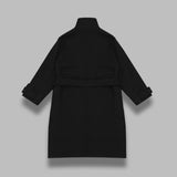 wrap coat CO1037-LF1116- BK999 LEMAIRE 