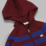 music knit hoodie MA25KN04-VI05-355- BGY WALES BONNER 