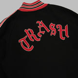 deconstructed lettered jacket RW168- BK NEEDLES 