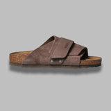 kyoto concrete gray, suede leather/nubuck - calz. s 1029138 GR BIRKENSTOCK 