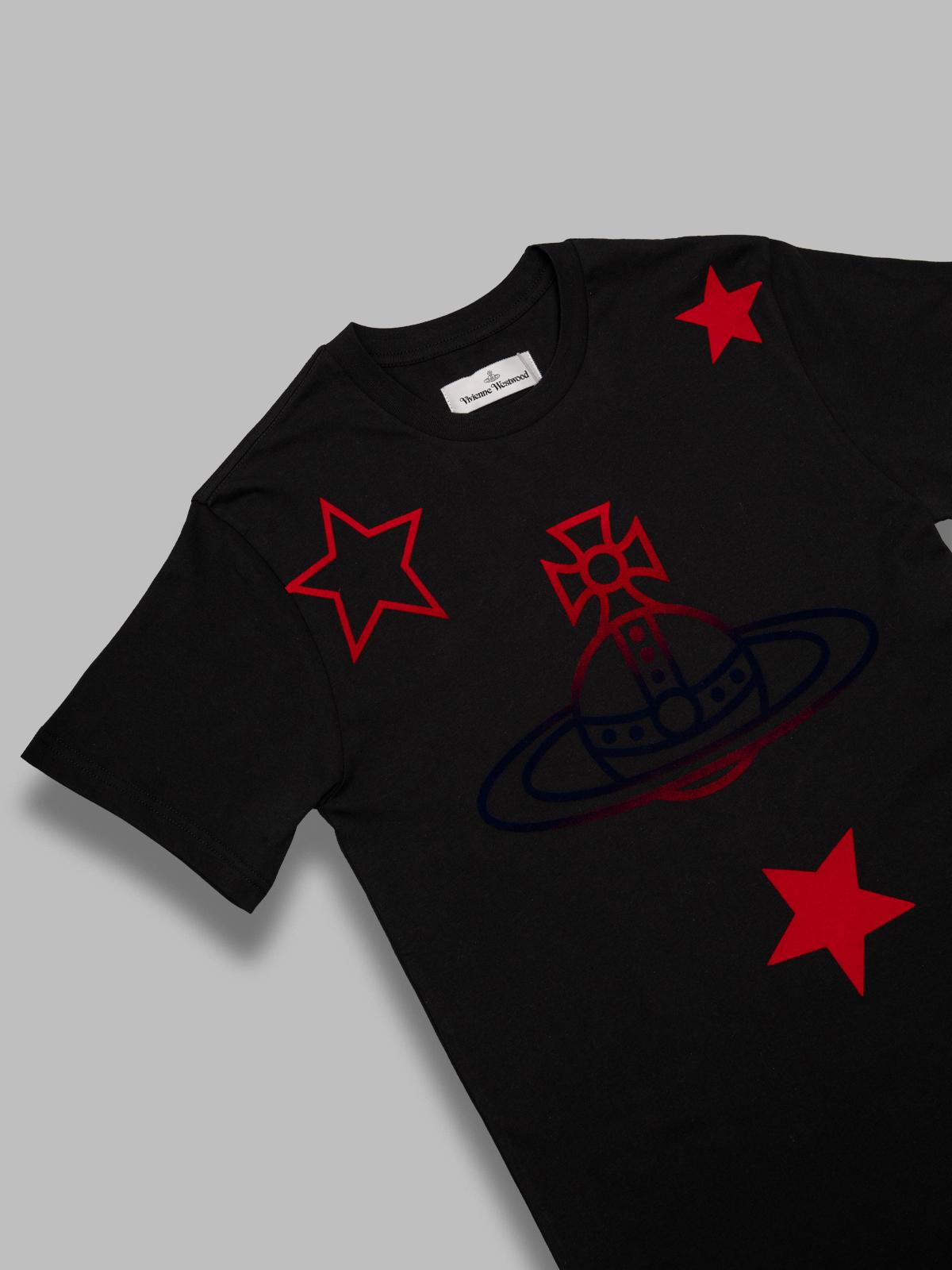orb & stars classics t-shirt 3G010056-J00B9- N401 VIVIENNE WESTWOOD 