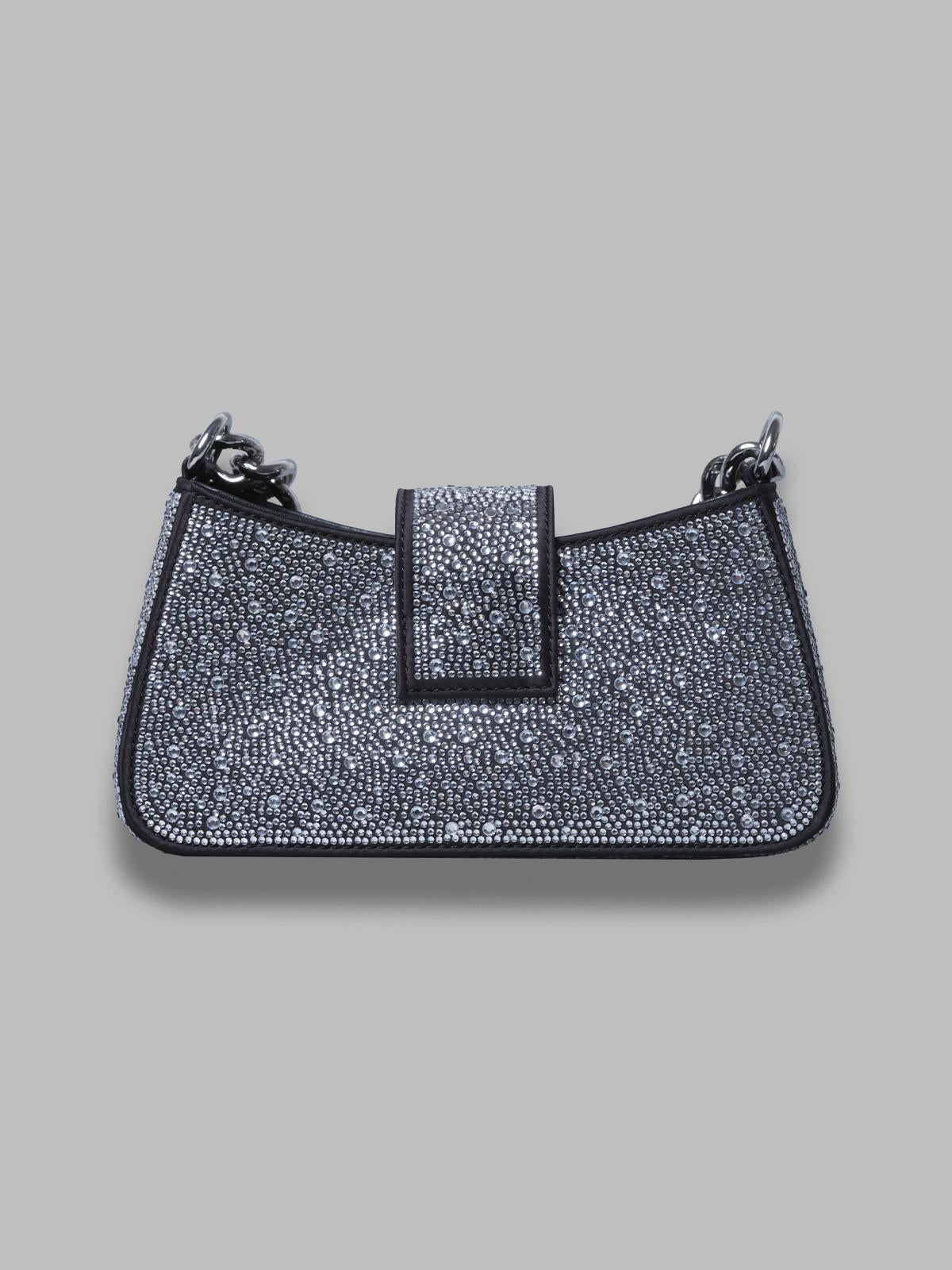 crystal shoulder mini bag 250A412 BK MISBHV 