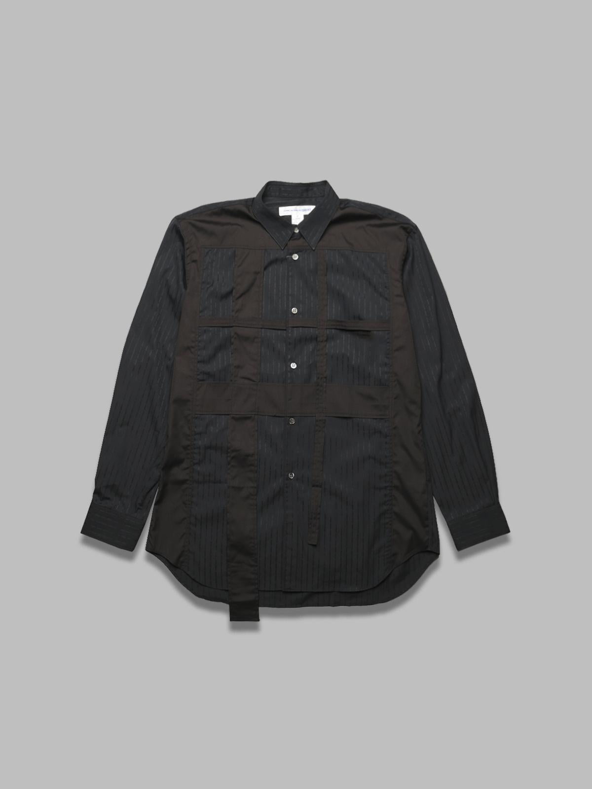men's shirt woven FO-B025-S25- BK COMME DES GARÇONS SHIRT 